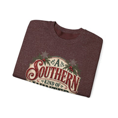 Southern Kind of Winter Crewneck Sweatshirt- Christmas
