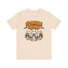 Sparkle Squad Ghost Tee | Unisex Jersey Short Sleeve T-Shirt | Cute Halloween Shirt, Party Outfit, Gift Idea, Casual Wear
