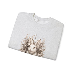 Bunny Moon Floral Crewneck Sweatshirt