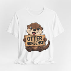 Otter Nonsense T-Shirt — Cute Otter Pun Tee