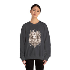 Bunny Moon Floral Crewneck Sweatshirt