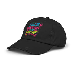 Fizz Around and Find Out Unisex Distressed Cap, Casual Hat, Trendy Headwear, Fizz Jewelry Reveals
