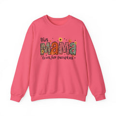 "This Mama Loves Her Pumpkins" Unisex Heavy Blend™ Crewneck Sweatshirt