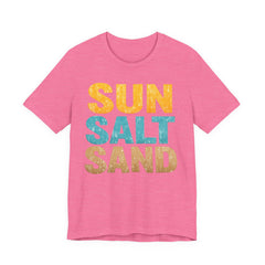 Sun Salt Sand Beach T-Shirt — Retro Coastal Summer Tee