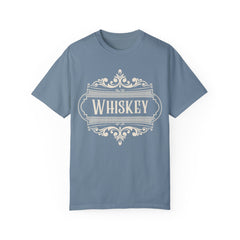 WHISKEY - Victorian label - T-shirt - Military Branches, Right to Bear Arms, American Flag