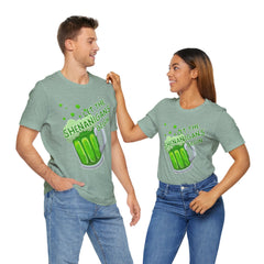 Funny St. Patrick's Day Unisex Tee - “Let the Shenanigans Begin"