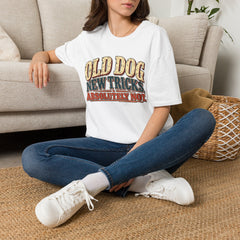 Old Dog New Tricks T-Shirt – "Absolutely Not" Vintage Graphic Tee
