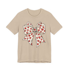 Valentine Heart Bow T-Shirt