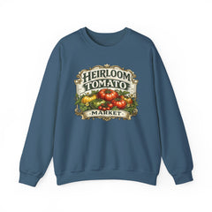 Heirloom Tomato Market Sweatshirt — Vintage Farmhouse Produce Graphic Crewneck
