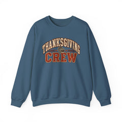 Thanksgiving Crew Sweatshirt - Vintage Turkey Family Holiday Pullover - Fall Apparel