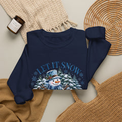 Let It Snow Somewhere Else - Winter  - Sweatshirt - Blue Design