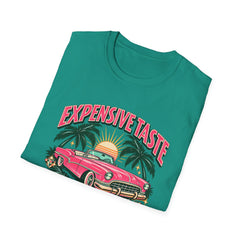 Expensive Taste Social Club T-Shirt — Retro Palm & Classic Car Tee