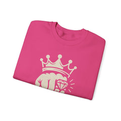 Bling King Sweatshirt, Cozy Crewneck, Gift for Him, Streetwear Style, Bomb Party,  Casual Fashion