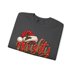 Naughty and Know It Christmas Crewneck Sweatshirt