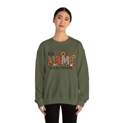 "This Mama Loves Her Pumpkins" Unisex Heavy Blend™ Crewneck Sweatshirt