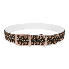 Dog Collar- Chocolate Hearts