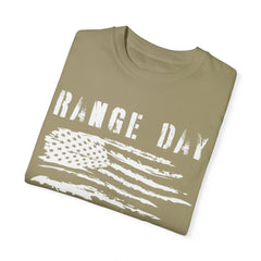 Range Day - FADED PRINT - T-shirt - Military Branches, Right to Bear Arms, American Flag