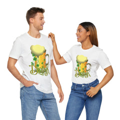 St. Patrick's Day Drink Tee - Unisex Short Sleeve T-Shirt