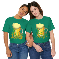 St. Patrick's Day Drink Tee - Unisex Short Sleeve T-Shirt