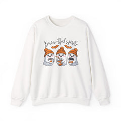 Halloween Ghosts Crewneck Sweatshirt, Spooky Apparel, Fall Fashion, Cozy Sweatshirt, Unisex Halloween Sweater