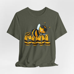 Bee Cool -Unisex Short Sleeve Tee - Fun, Casual Summer T-Shirt