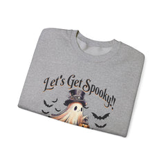 Spooky Ghost Crewneck Sweatshirt, Funny Halloween Sweatshirt, Cozy Fall Fashion, Unisex Sweater, Ghost Lover Gift