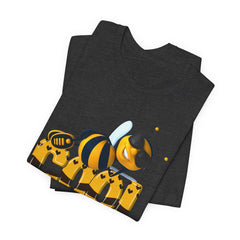 Bee Cool -Unisex Short Sleeve Tee - Fun, Casual Summer T-Shirt