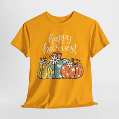 Happy Fall Essential Tee with Pumpkins