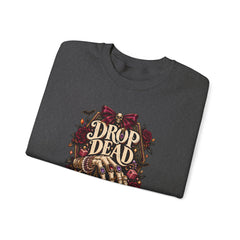 “Drop Dead Gorgeous” Gothic Hand Illustration w/rings- Jewelry Reveals