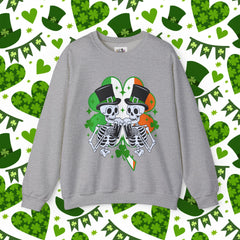 St. Patrick's Day Unisex Crewneck Sweatshirt - Dead Man Cheers