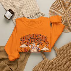 Pumpkin Spice & Paranormal Nights Crewneck Sweatshirt - Halloween