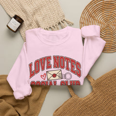 Love Notes Social Club Sweatshirt — Retro Valentine Crewneck