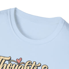 Thoughts & Prayers T-Shirt — "Thoughts & Prayers For Everyone Dealing With Me Today" Retro Graphic Tee