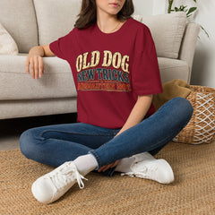 Old Dog New Tricks T-Shirt – "Absolutely Not" Vintage Graphic Tee