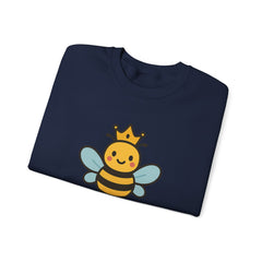 Queen Bee Fizzin'  -Unisex Crewneck Sweatshirt - Cute Casual Fashion