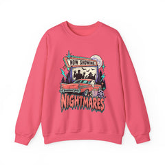 Nightmares Retro Movie Crewneck Sweatshirt- Halloween Vibes