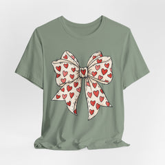 Valentine Heart Bow T-Shirt