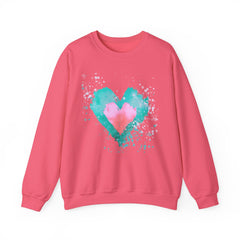 Watercolor Hearts - Valentine's Day Sweatshirt