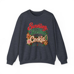 "Surviving Christmas One Cookie at a Time" Cozy Holiday Christmas Crewneck
