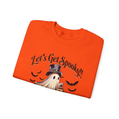 Spooky Ghost Crewneck Sweatshirt, Funny Halloween Sweatshirt, Cozy Fall Fashion, Unisex Sweater, Ghost Lover Gift