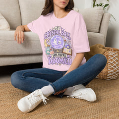 My Crystal Ball Says You’re Doomed T-Shirt — Cute Pastel Fortune-Telling Tee- Halloween- BP
