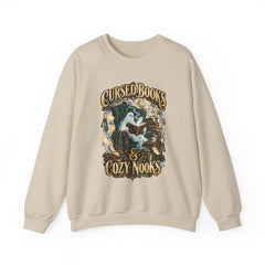 Cursed Books & Cozy Nooks Sweatshirt — Gothic Reading - Halloween BP