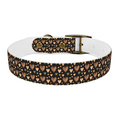 Dog Collar- Chocolate Hearts