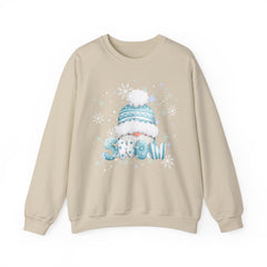 Winter Chill Sweatshirt - Cozy Unisex Crewneck with Snowy Design, Perfect for Holidays, Gifts, Snow Lovers, Warmth, Casual Style