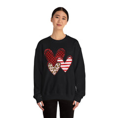 Country Hearts Valentine's Day Sweatshirt