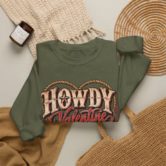 Howdy Valentine Crewneck Sweatshirt