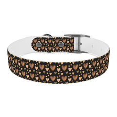 Dog Collar- Chocolate Hearts