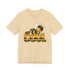Bee Cool -Unisex Short Sleeve Tee - Fun, Casual Summer T-Shirt