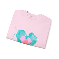 Watercolor Hearts - Valentine's Day Sweatshirt