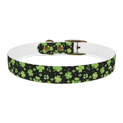 Dog Collar - St Patrick's Day Clover Design